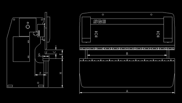 Press-Break Machine layout